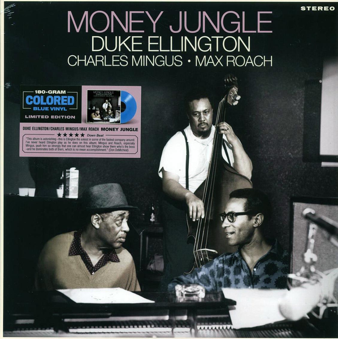 Duke Ellington, Charles Mingus, Max Roach - Money Jungle (ltd. ed.) (180g) (blue vinyl) - Vinyl LP
