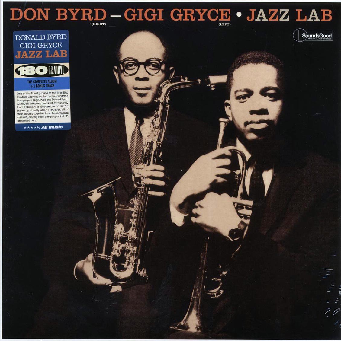 Don Byrd, Gigi Gryce - Jazz Lab (+bonus track) (ltd. ed.) (180g) - Vinyl LP