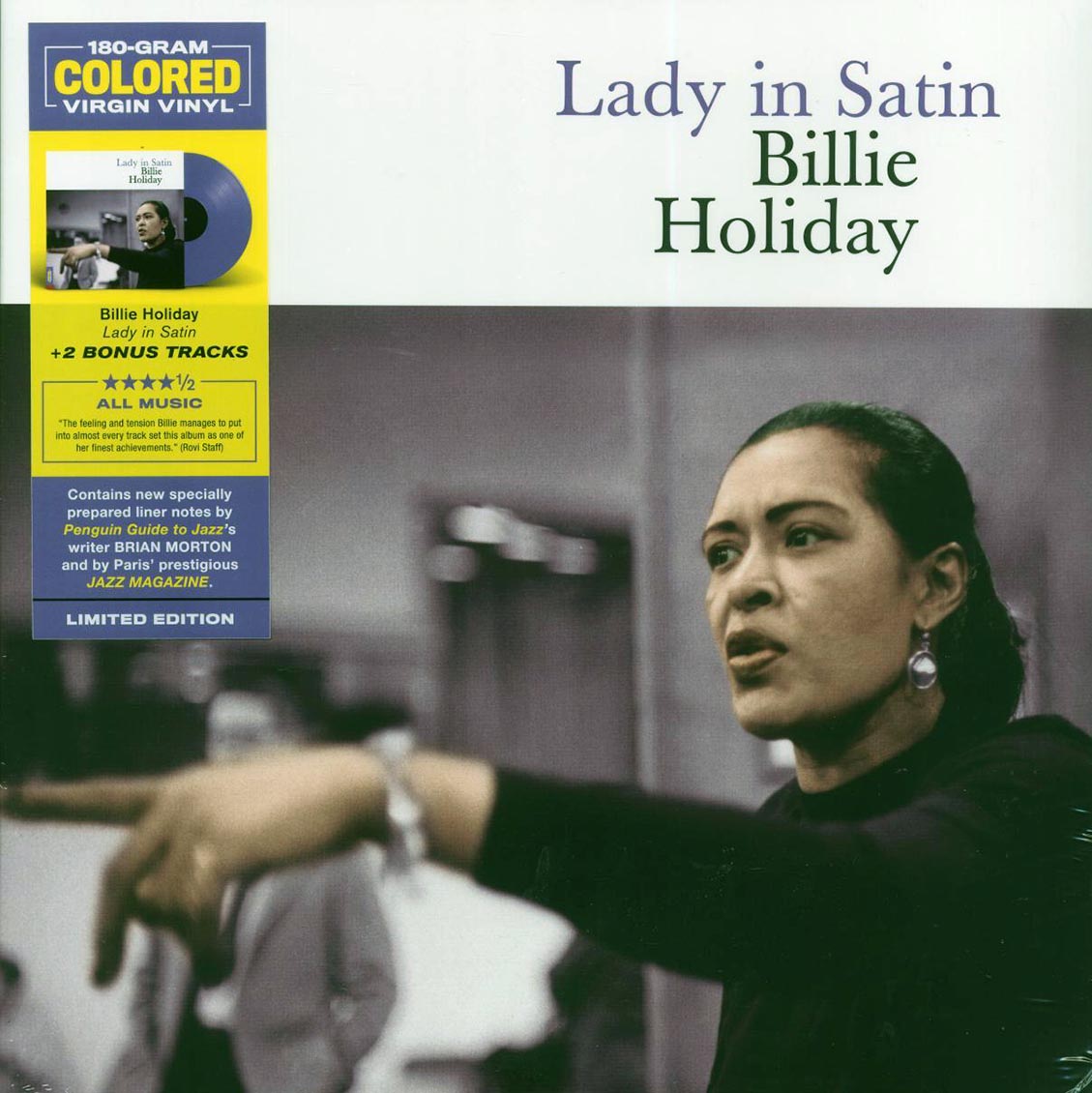 Billie Holiday - Lady In Satin (+3 bonus tracks) (ltd. ed.) (180g) (purple vinyl) - Vinyl LP