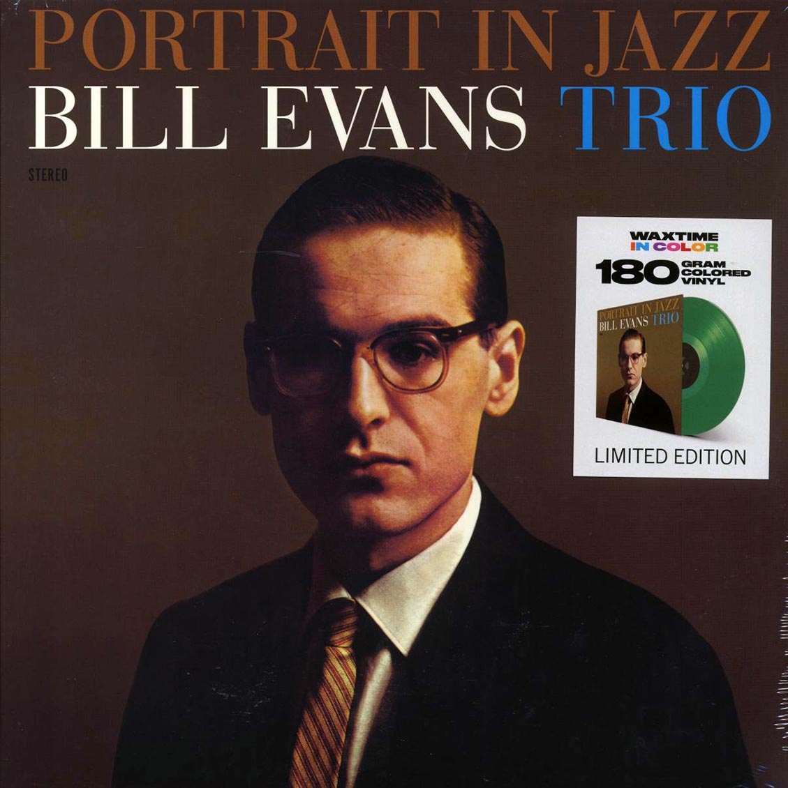 Bill Evans Trio - Portrait In Jazz (+bonus track) (ltd. ed.) (180g) (green vinyl) - Vinyl LP