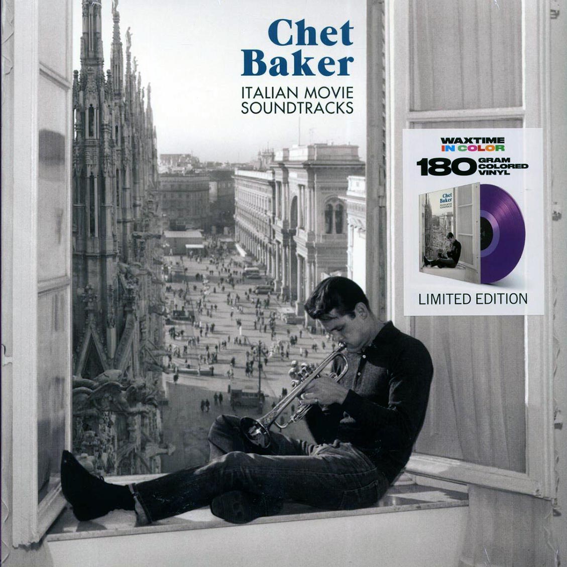 Chet Baker - Italian Movie Soundtracks (+bonus track) (ltd. ed.) (180g) (purple vinyl) - Vinyl LP