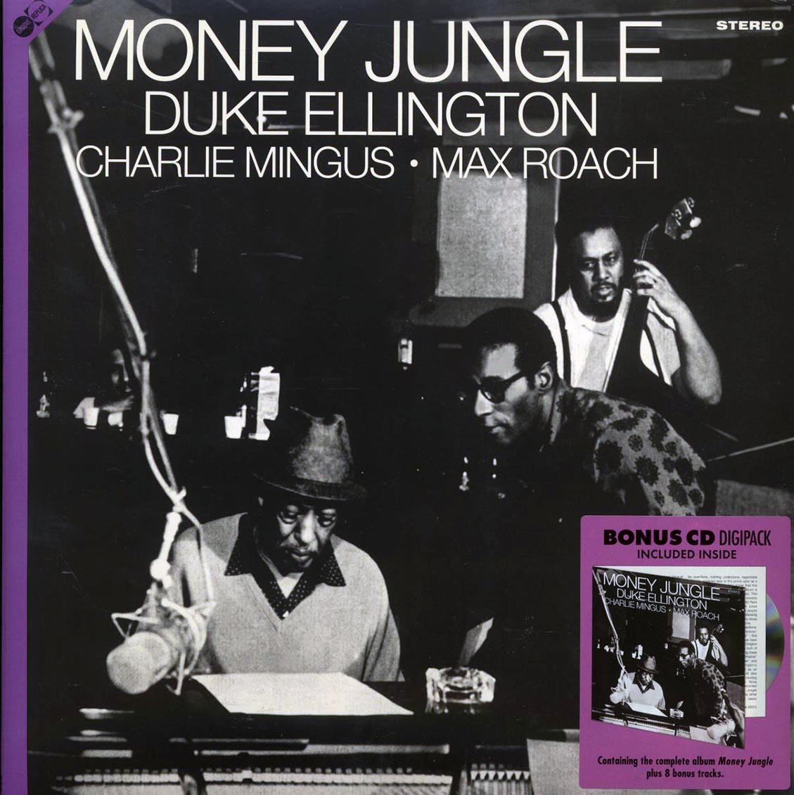 Duke Ellington, Charlie Mingus, Max Roach - Money Jungle (+8 bonus tracks) (ltd. ed.) (180g) (incl. CD) - Vinyl LP
