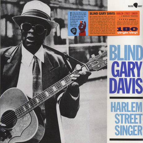 Blind Gary Davis - Harlem Street Singer (+2 bonus tracks) (ltd. ed.) (180g) - Vinyl LP, LP