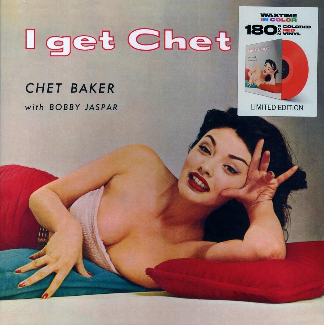 Chet Baker, Bobby Jaspar - I Get Chet (+bonus track) (ltd. ed.) (180g) (red vinyl) - Vinyl LP