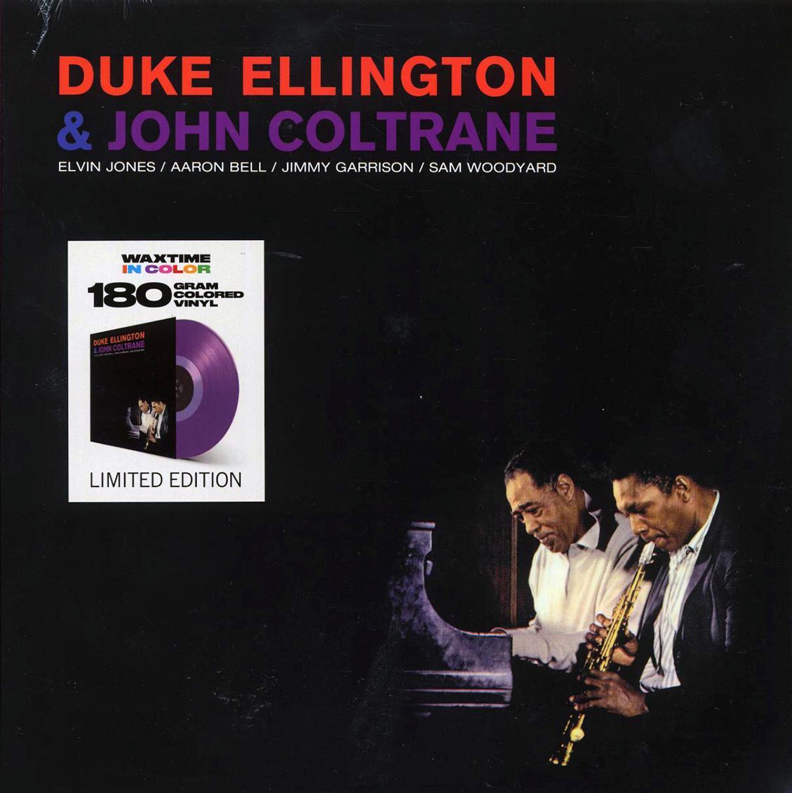 Duke Ellington, John Coltrane - Duke Ellington & John Coltrane (+bonus track) (180g) (purple vinyl) (remastered) - Vinyl LP