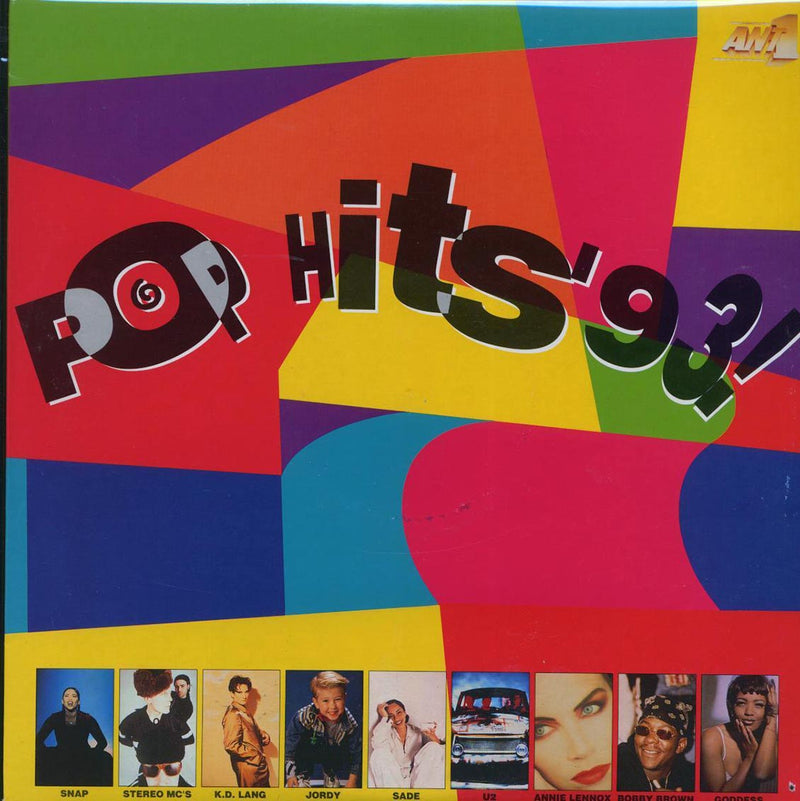 Sade, Stereo MC's, Mary J Blige, U2, KD Lang, Etc. - Pop Hits '93! (1993 ORIGINAL PRESS) (orig. press) (2xLP) - Vinyl LP