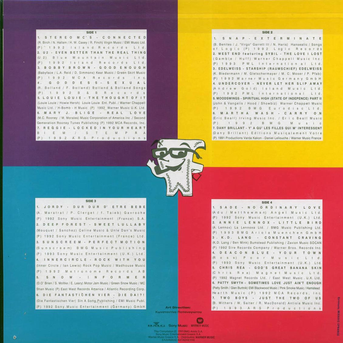 Sade, Stereo MC's, Mary J Blige, U2, KD Lang, Etc. - Pop Hits '93! (1993 ORIGINAL PRESS) (orig. press) (2xLP) - Vinyl LP, LP