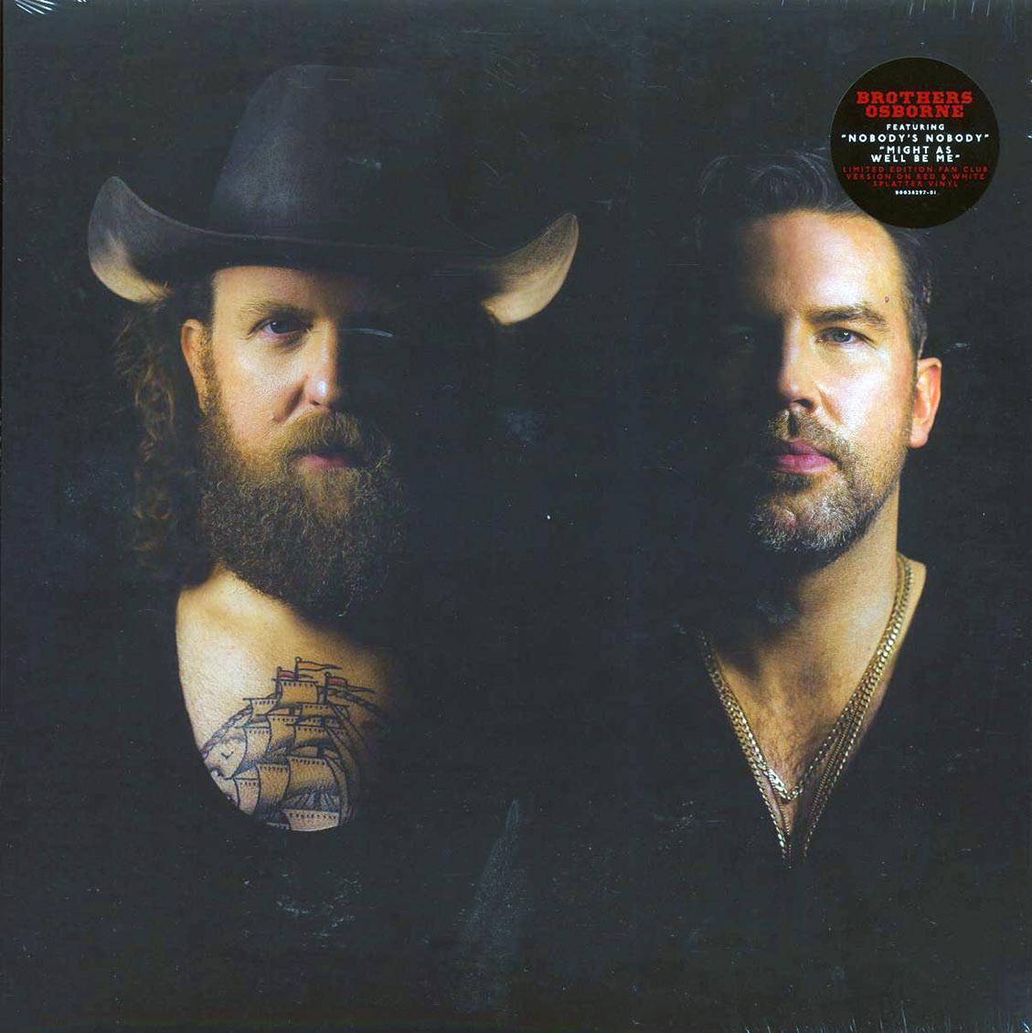 Brothers Osborne - Brothers Osborne (Fan Club Exclusive) (ltd. ed.) (white/red splatter vinyl) - Vinyl LP