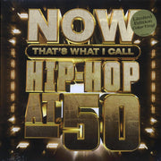 Sugarhill Gang, Grandmaster Flash, Public Enemy, Nas, Notorious BIG, OutKast, 50 Cent, Snoog Dogg, Future, Run-DMC, Etc. - Now That's What I Call Hip-Hop At 50 (2xLP) (black ice vinyl) - Vinyl LP