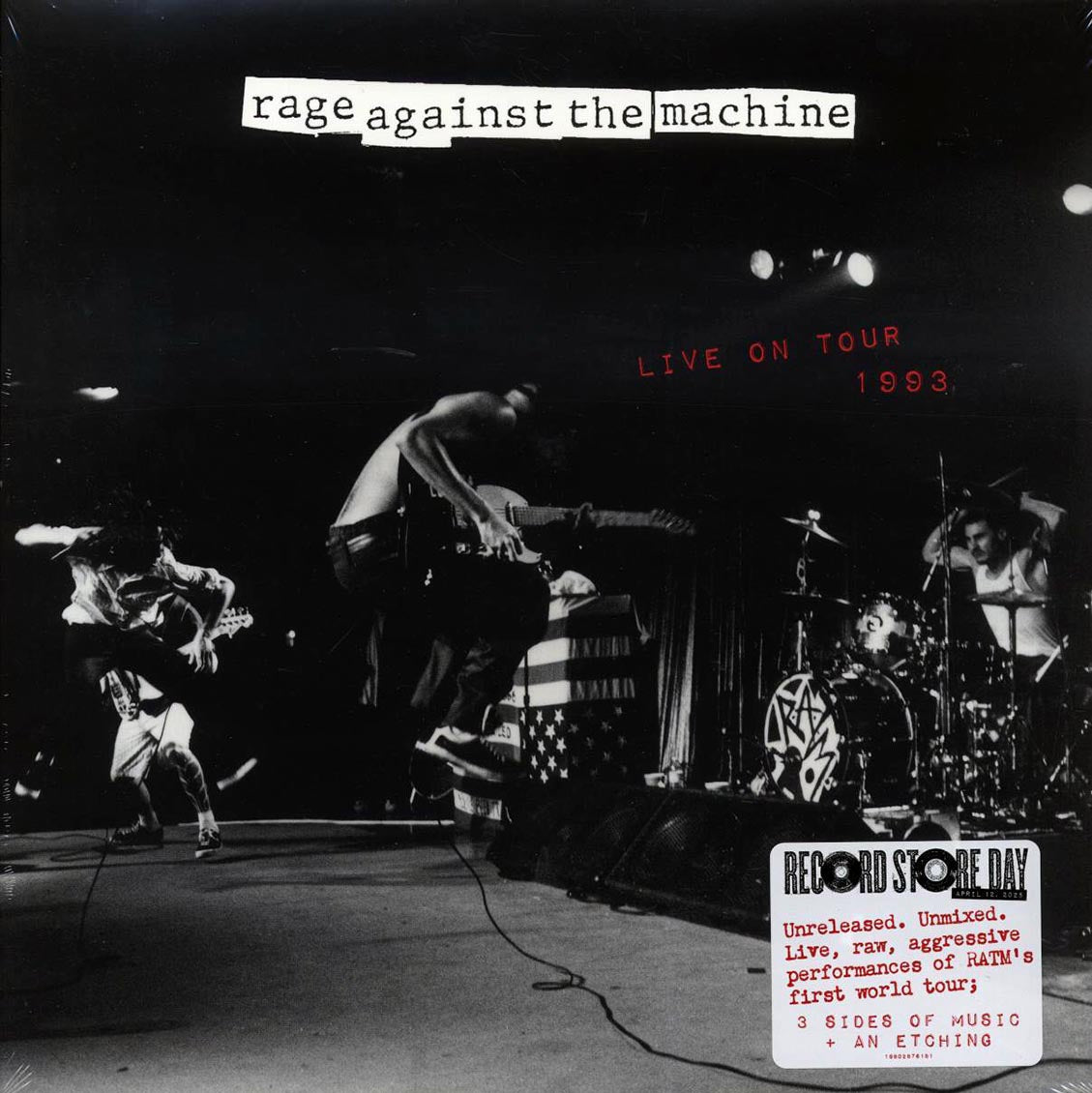 Rage Against The Machine - Live On Tour 1993 (RSD 2025) (ltd. ed.) (2xLP) - Vinyl LP