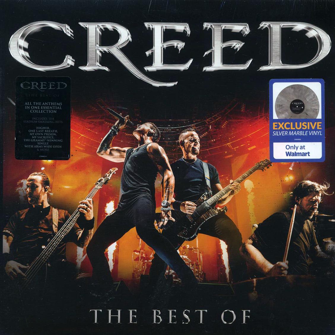 Creed - The Best Of (ltd. ed.) (silver marble vinyl) - Vinyl LP