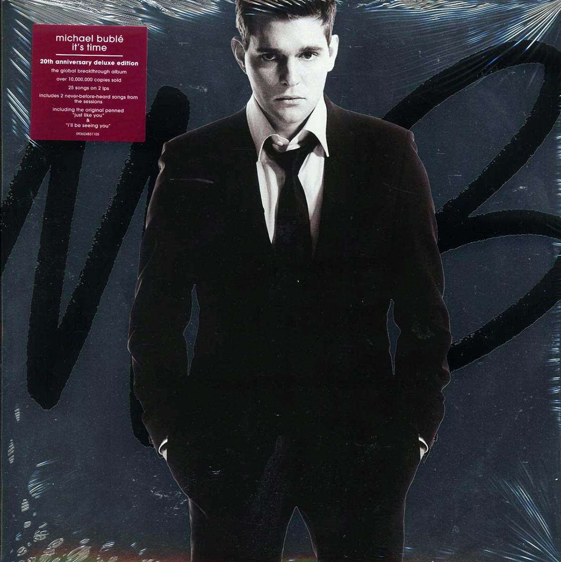 Michael Buble - It's Time (20th Anniv. Ed.) (+2 bonus tracks) (2xLP) (silver vinyl) (deluxe edition) - Vinyl LP
