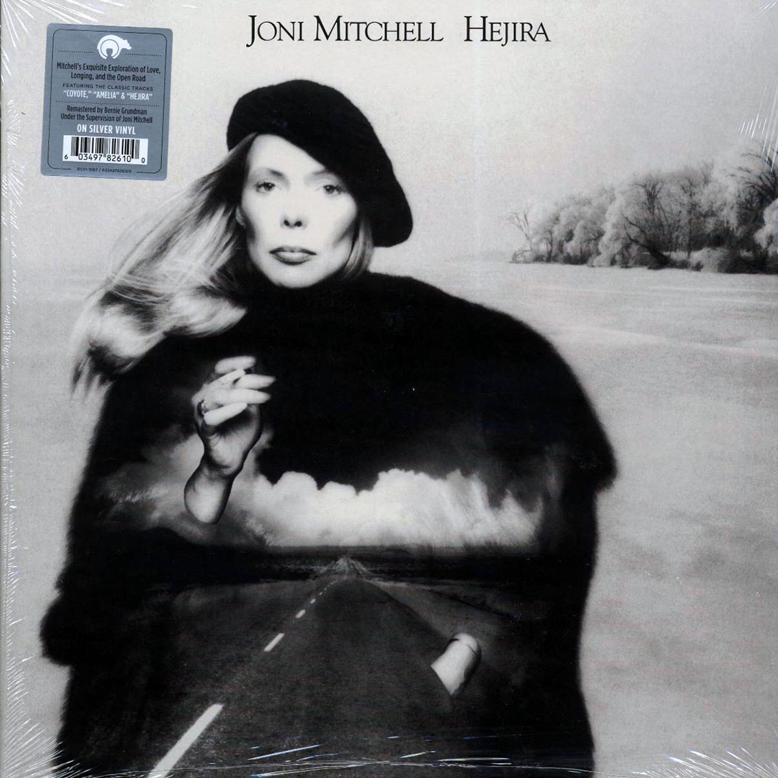 Joni Mitchell - Hejira (silver vinyl) (remastered) - Vinyl LP