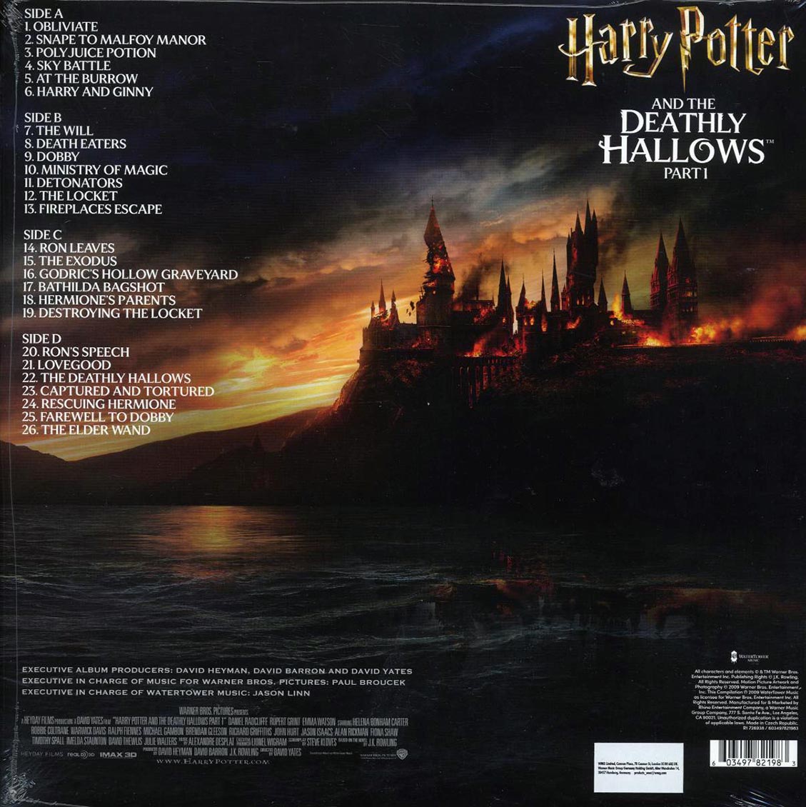 Alexandre Desplat - Harry Potter And The Deathly Hallows Part 1: Original Motion Picture Soundtrack (2xLP) - Vinyl LP, LP