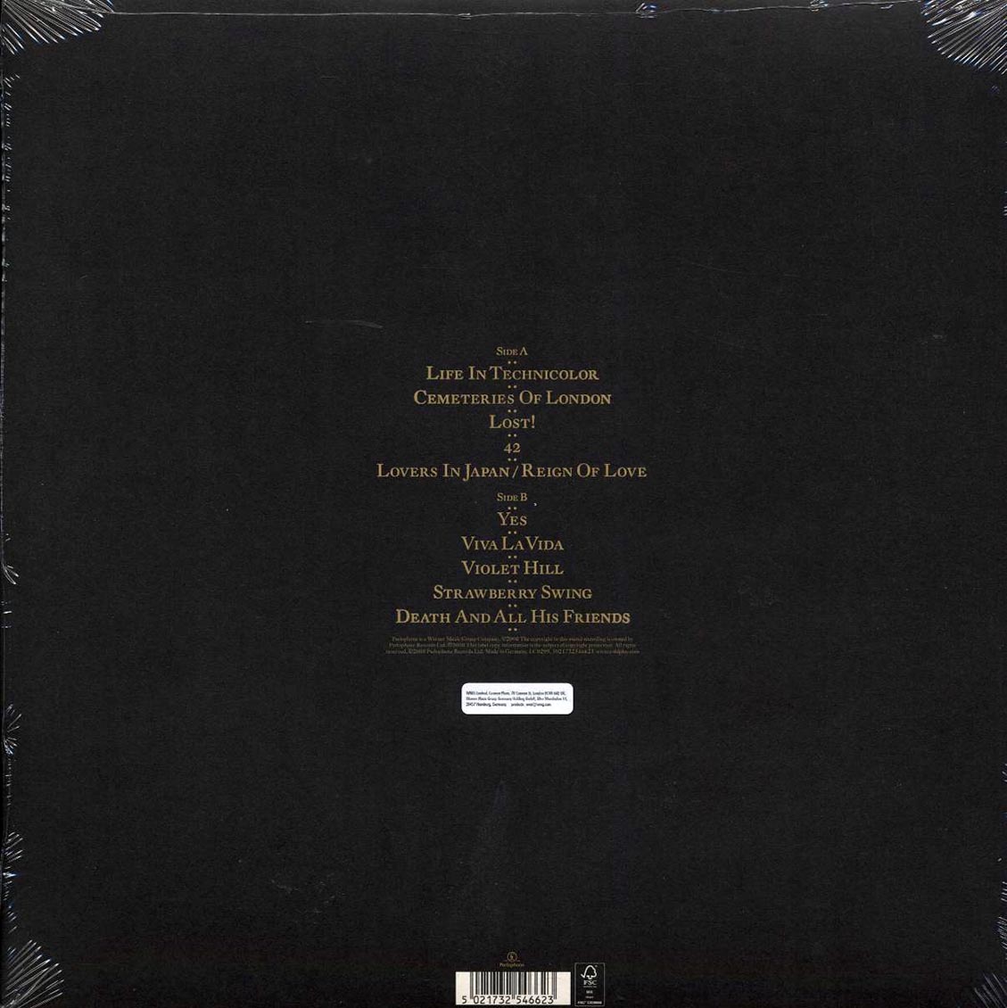 Coldplay - Viva La Vida Or Death And All His Friends (clear vinyl) - Vinyl LP, LP