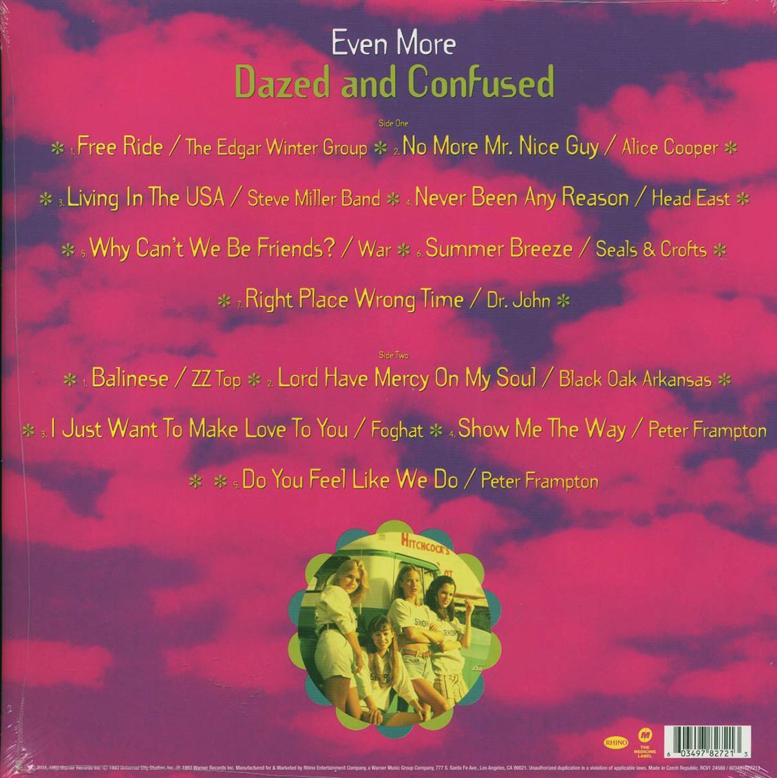 Alice Cooper, ZZ Top, Peter Frampton, War, Black Oak Arkansas, Foghat, Etc. - Even More Dazed And Confused: Music From The Motion Picture (RSD 2024) (purple vinyl) - Vinyl LP, LP