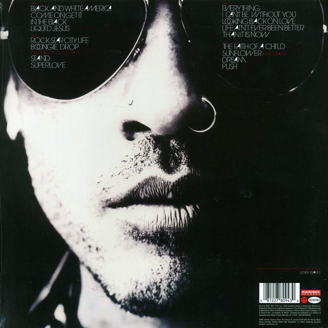 Lenny Kravitz - Black And White America (2xLP) - Vinyl LP, LP