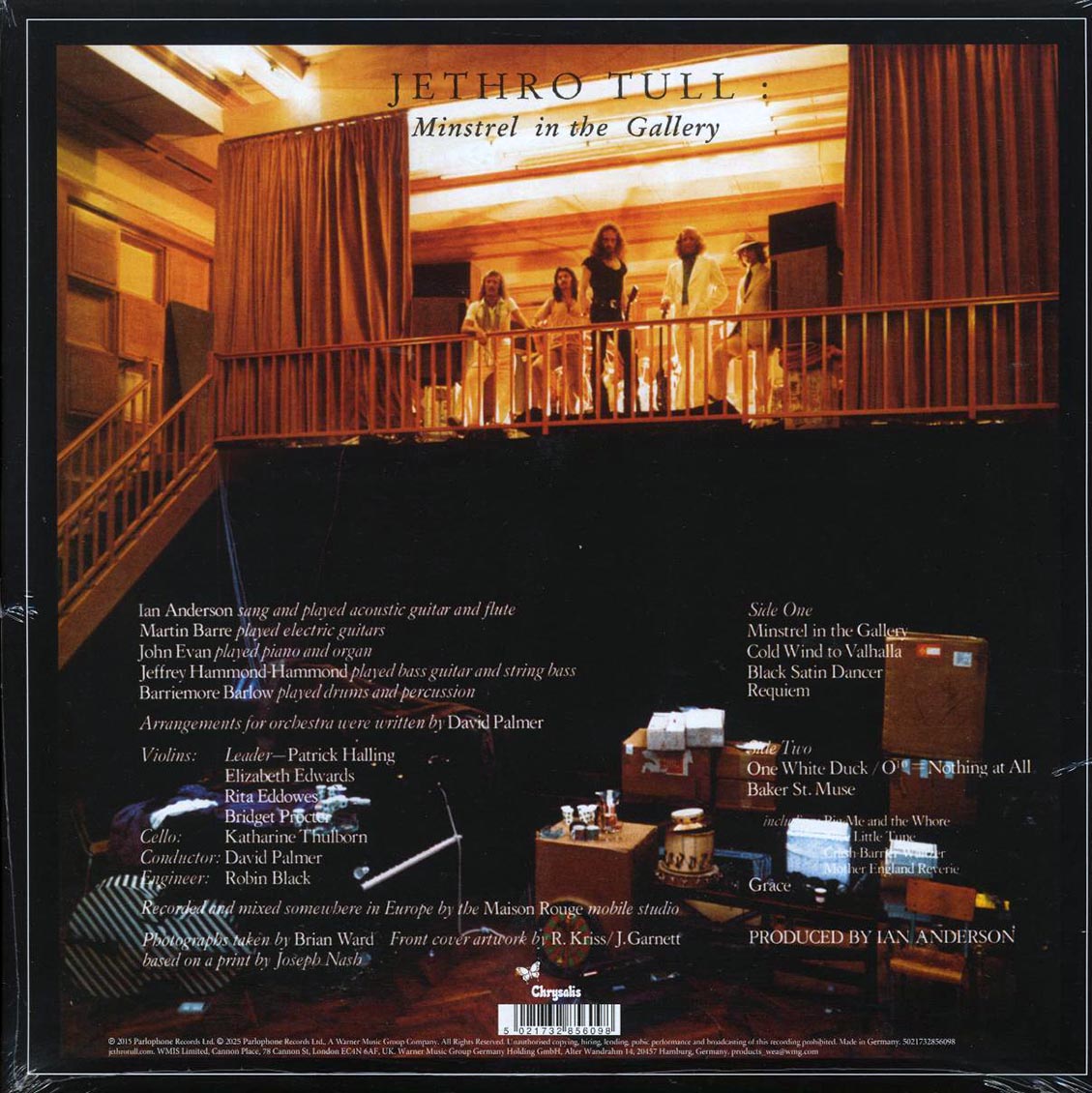 Jethro Tull - Minstrel In The Gallery (50th Anniv. Ed.) (ltd. ed.) (180g) (remastered) (marbled colored vinyl) - Vinyl LP, LP