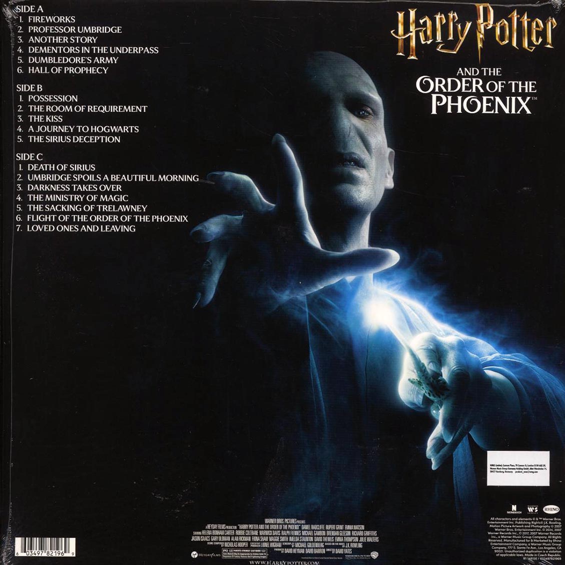 Nicholas Hooper - Harry Potter And The Order Of The Phoenix: Original Motion Picture Soundtrack (2xLP) - Vinyl LP, LP