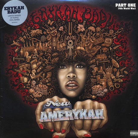 Erykah Badu - New Amerykah Part One: 4th World War (2xLP) (purple vinyl) - Vinyl LP, LP