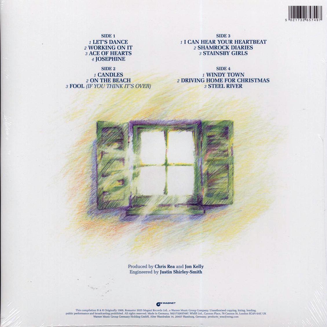 Chris Rea - The Best Of Chris Rea: New Light Through Old Windows (2xLP) (remastered) - Vinyl LP, LP