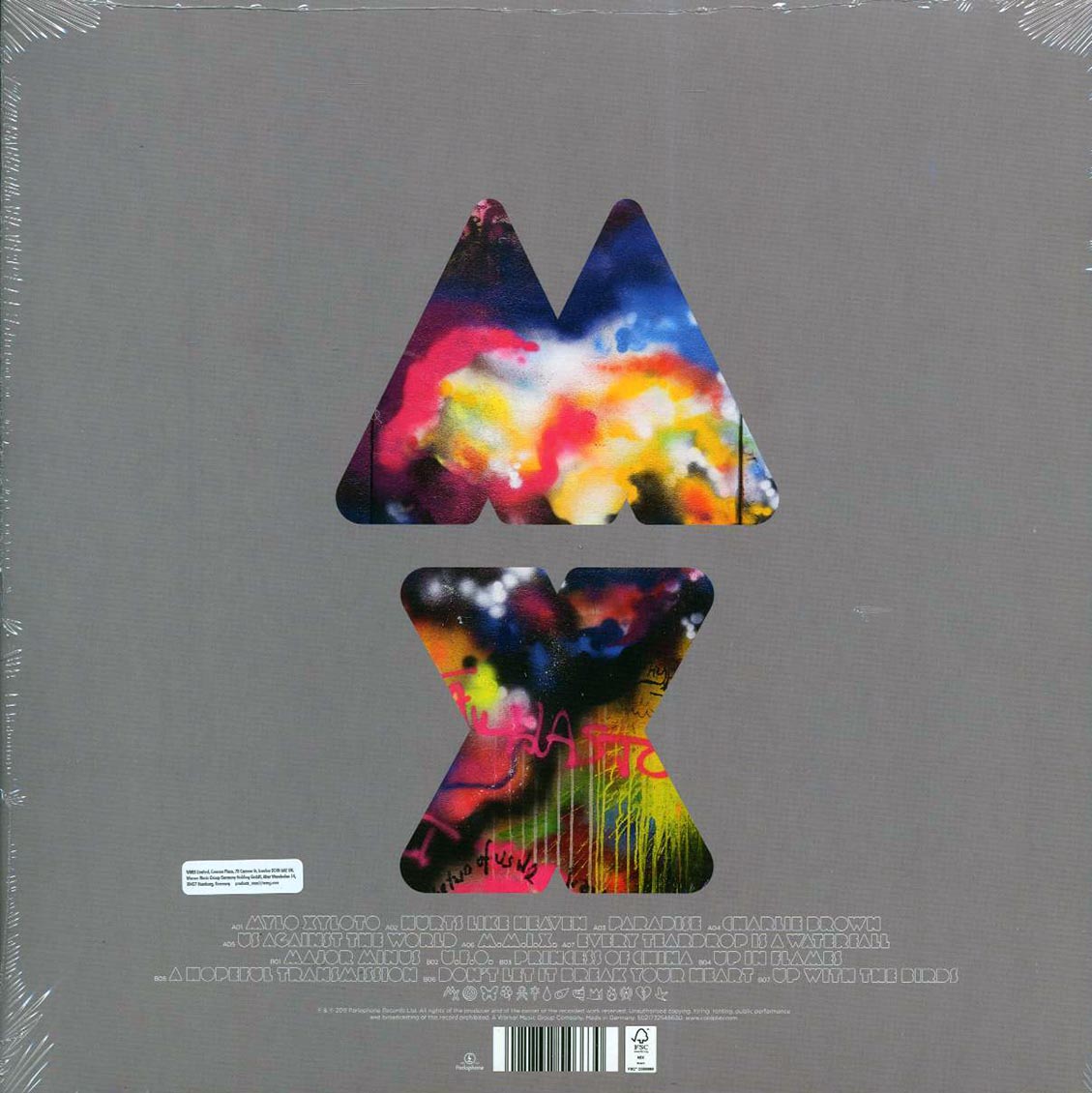 Coldplay - Mylo Xyloto (mono) (clear vinyl) - Vinyl LP, LP
