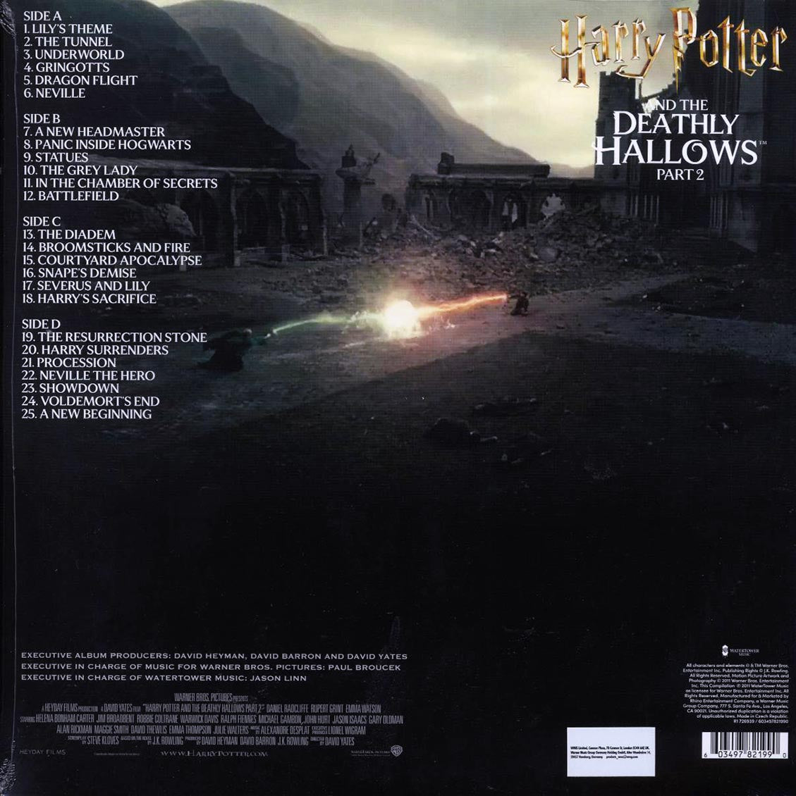 Alexandre Desplat - Harry Potter And The Deathly Hallows Part 2: Original Motion Picture Soundtrack (2xLP) - Vinyl LP, LP