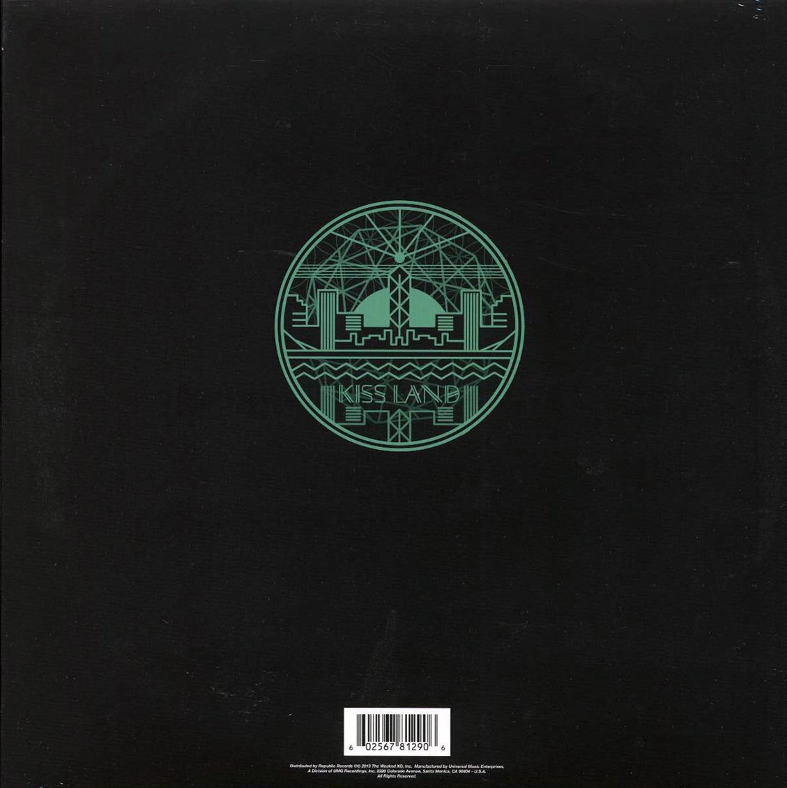TheWeeknd - Kiss Land (5th Anniv. Ed.) (ltd. ed.) (2xLP) (box set) (green vinyl) (deluxe edition) - Vinyl LP, LP