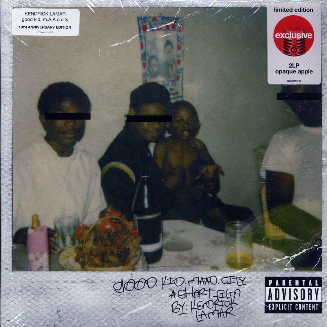 Kendrick Lamar - Good Kid, MAAD City (10th Anniv. Ed.) (ltd. ed.) (2xLP) (opaque apple vinyl) - Vinyl LP