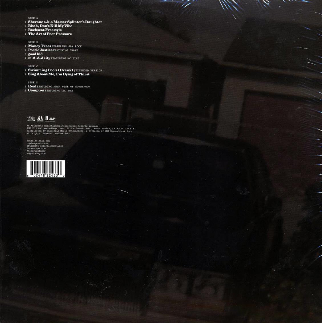 Kendrick Lamar - Good Kid, MAAD City (10th Anniv. Ed.) (ltd. ed.) (2xLP) (opaque apple vinyl) - Vinyl LP, LP