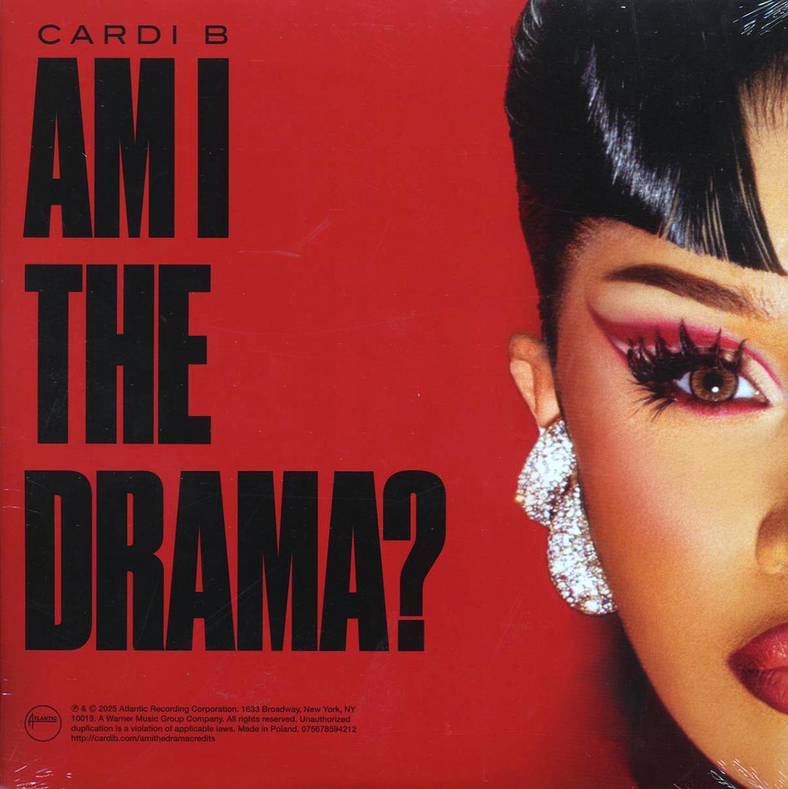 Cardi B - Am I The Drama? (ltd. ed.) (2xLP) (red vinyl) - Vinyl LP, LP