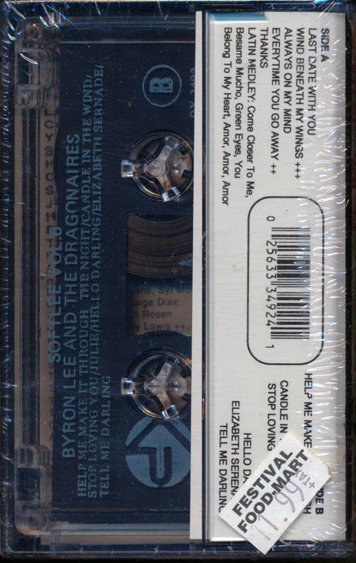 Byron Lee And The Dragonaires - Soft Lee Volume 6 - TAPE, TAPE