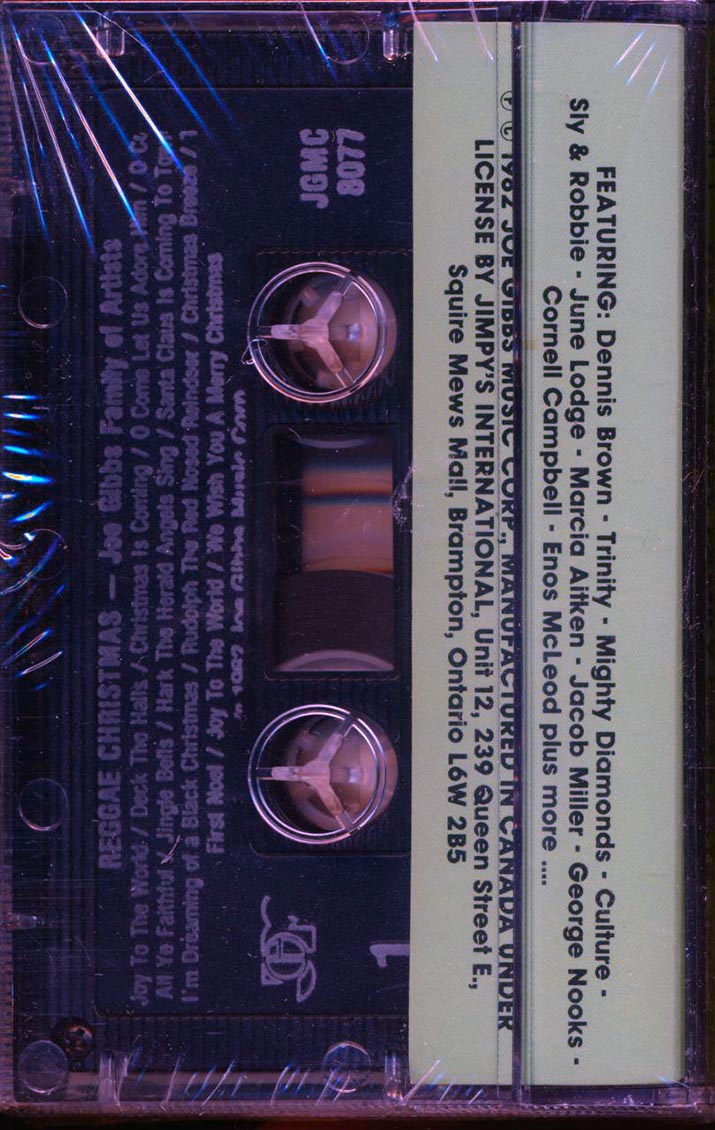 The Joe Gibbs Family Of Artists - Reggae Christmas - TAPE, TAPE