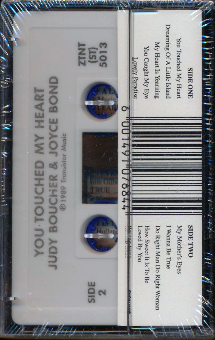 Judy Boucher, Joyce Bond - You Touched My Heart - TAPE, TAPE