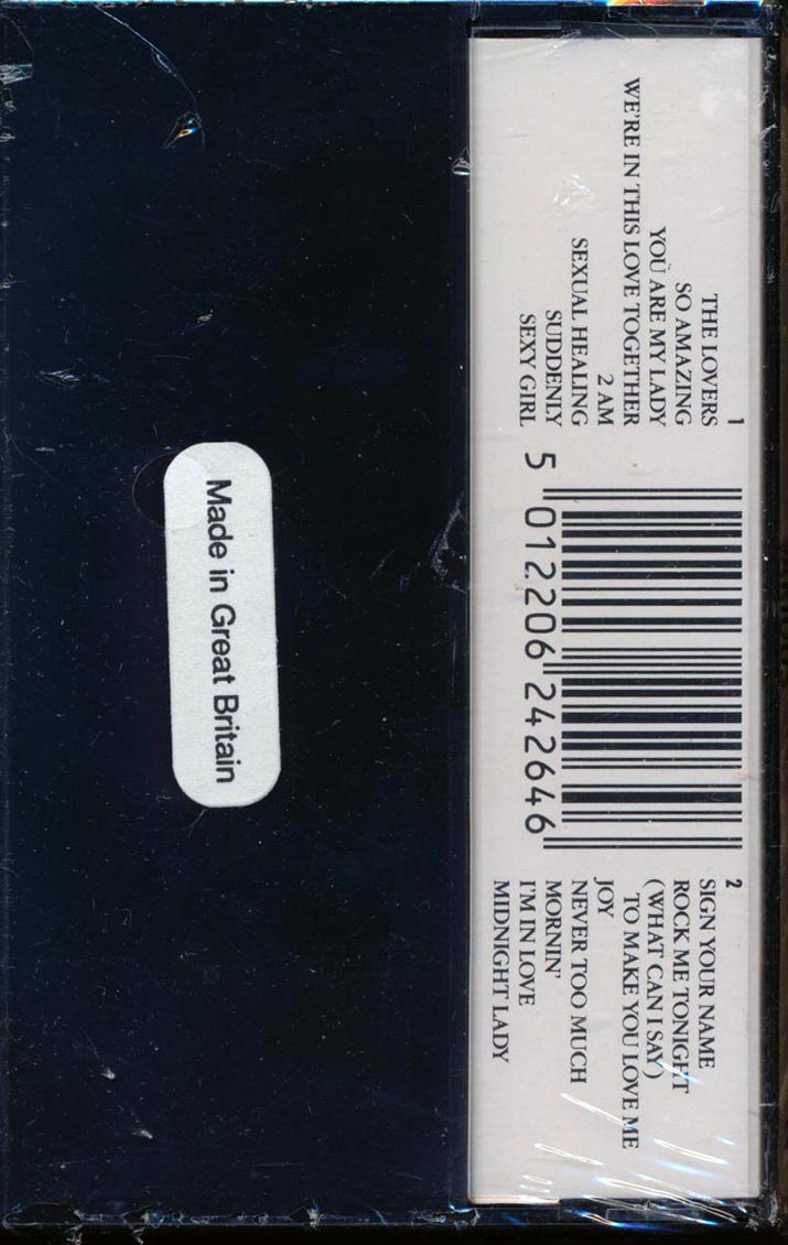 Teddy Pendergrass, Al Jarreau, Marvin Gaye, Luther Vandross, Etc. - The Lovers - TAPE, TAPE