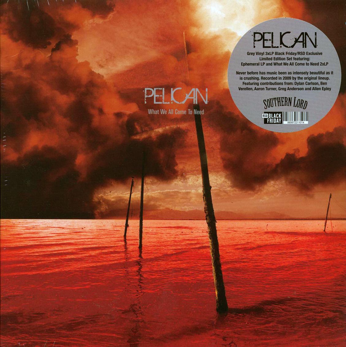 Pelican - What We All Come To Need + Ephemeral (RSD 2025) (ltd. ed.) (3xLP) (grey vinyl) - Vinyl LP