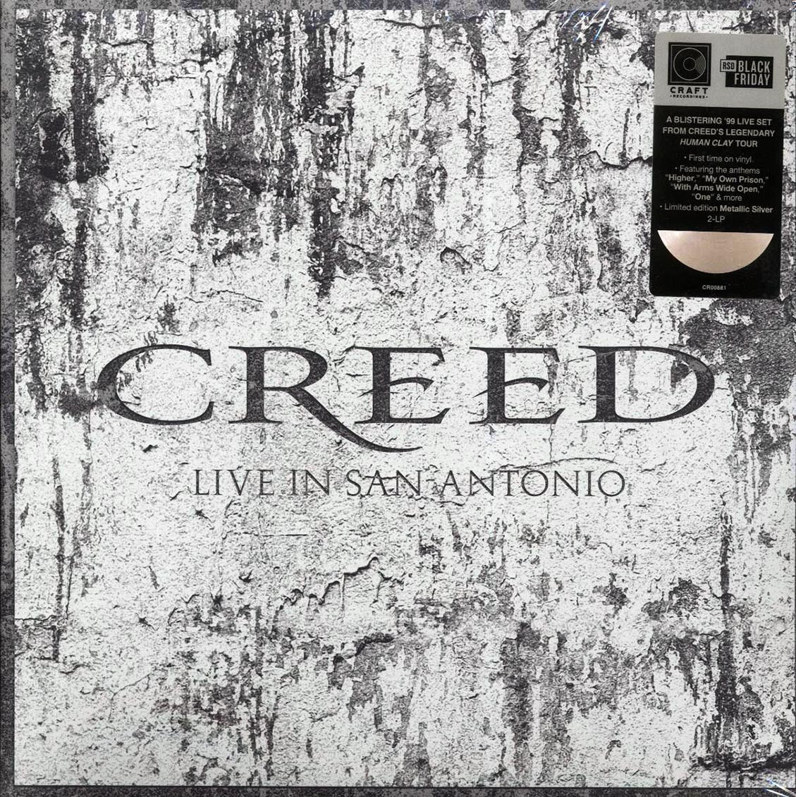Creed - Live In San Antonio (RSD 2025) (ltd. ed.) (2xLP) (silver metallic vinyl) - Vinyl LP