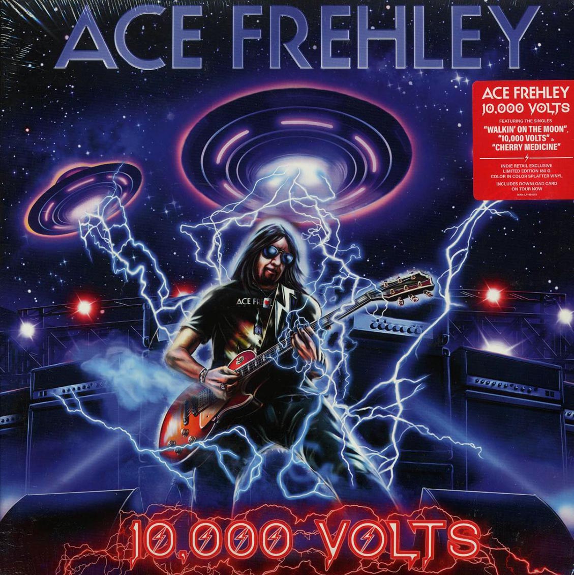 Ace Frehley - 10,000 Volts (ltd. ed.) (180g) (splatter vinyl) - Vinyl LP