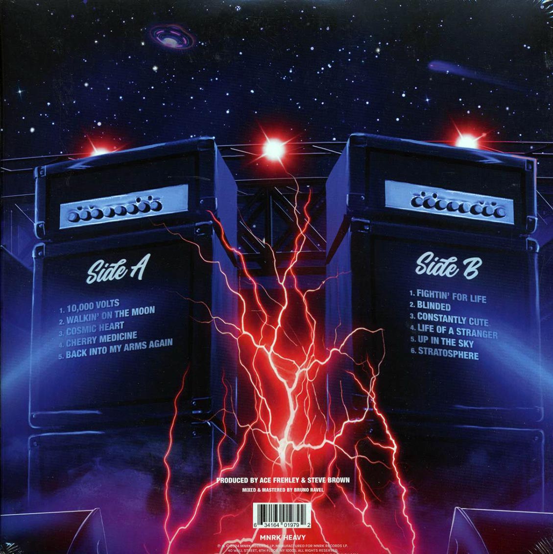 Ace Frehley - 10,000 Volts (ltd. ed.) (180g) (splatter vinyl) - Vinyl LP, LP
