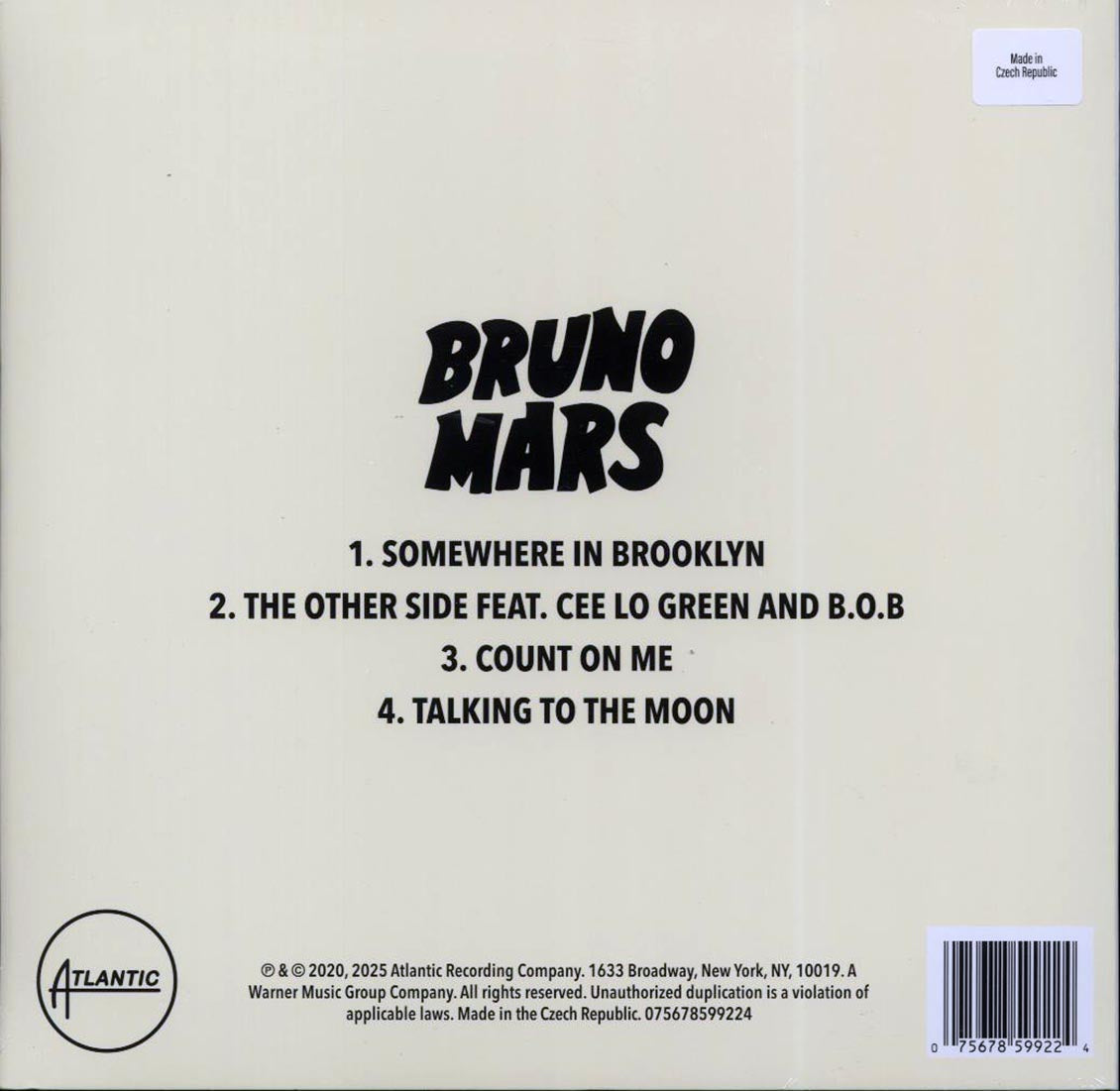 Bruno Mars - It's Better If You Don't Understand (RSD 2025) - Vinyl LP, LP