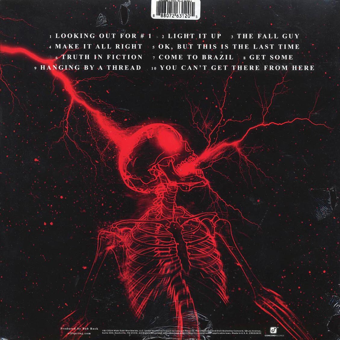 The Offspring - Supercharged (ltd. ed.) (blue marbled vinyl) - Vinyl LP, LP
