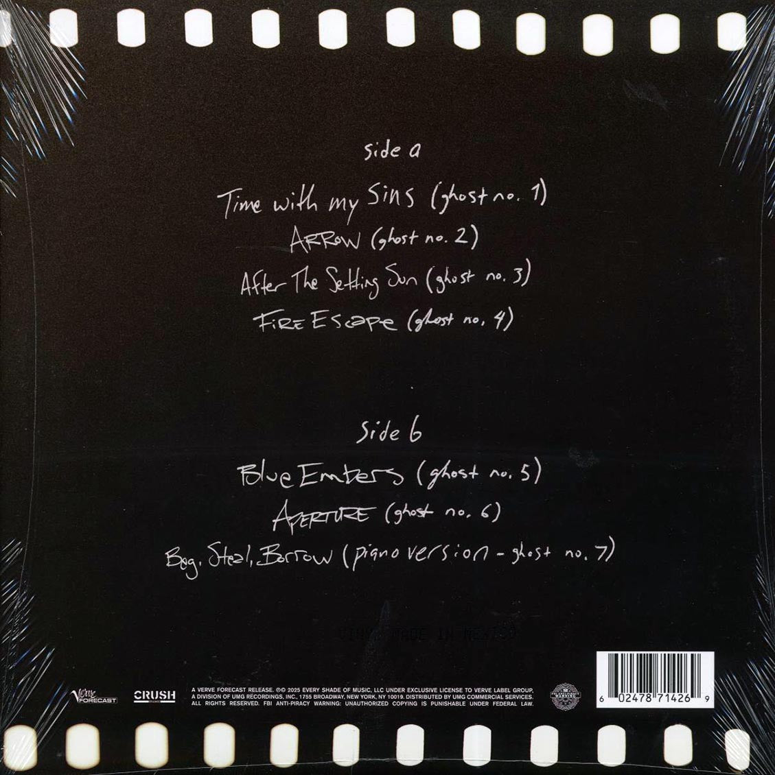 The Head And The Heart - Ghosts In The Machinery (RSD 2025) (ltd. ed.) (cloudy lens) - Vinyl LP, LP