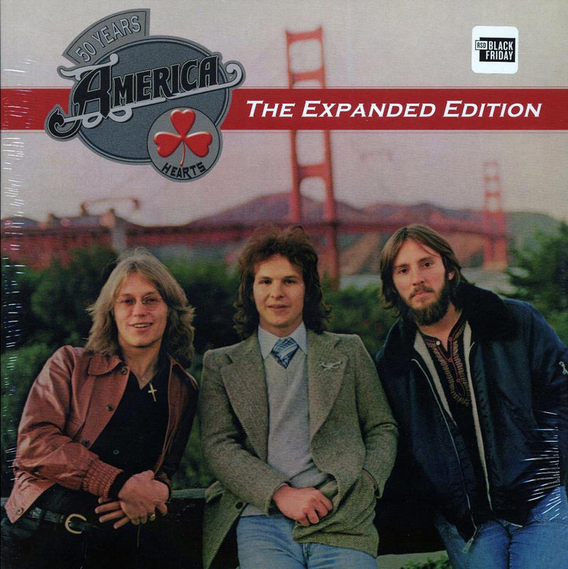America - Hearts (50th Anniv. Ed.) (+2 bonus tracks) (RSD 2025) (ltd. ed.) (expanded edition) - Vinyl LP