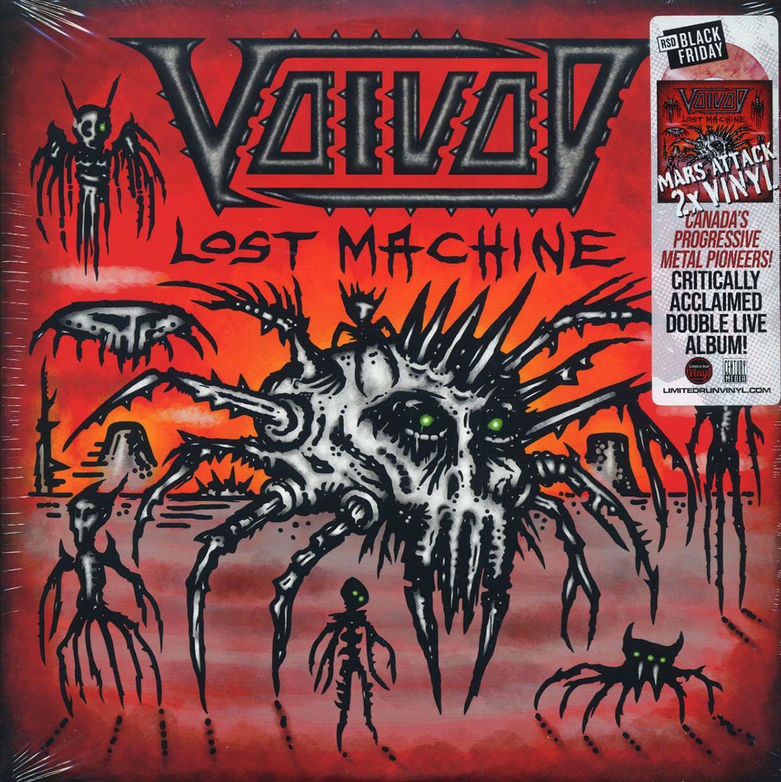 Voivod - Lost Machine - Live (RSD 2025) (ltd. ed.) (2xLP) (orange/strawberry swirl vinyl) - Vinyl LP