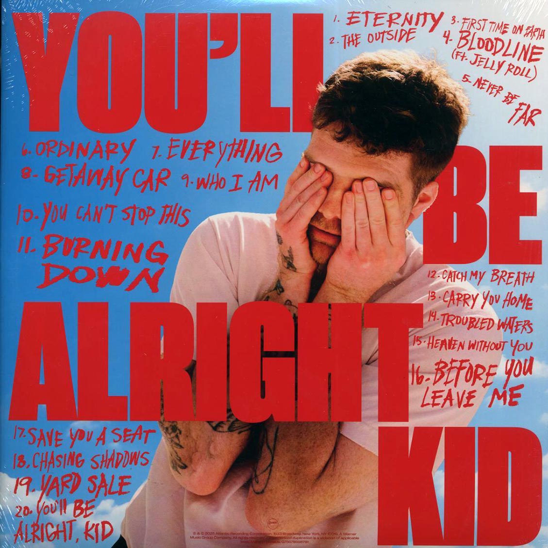 Alex Warren - You'll Be Alright Kid (ltd. ed.) (2xLP) (white opaque vinyl) - Vinyl LP, LP
