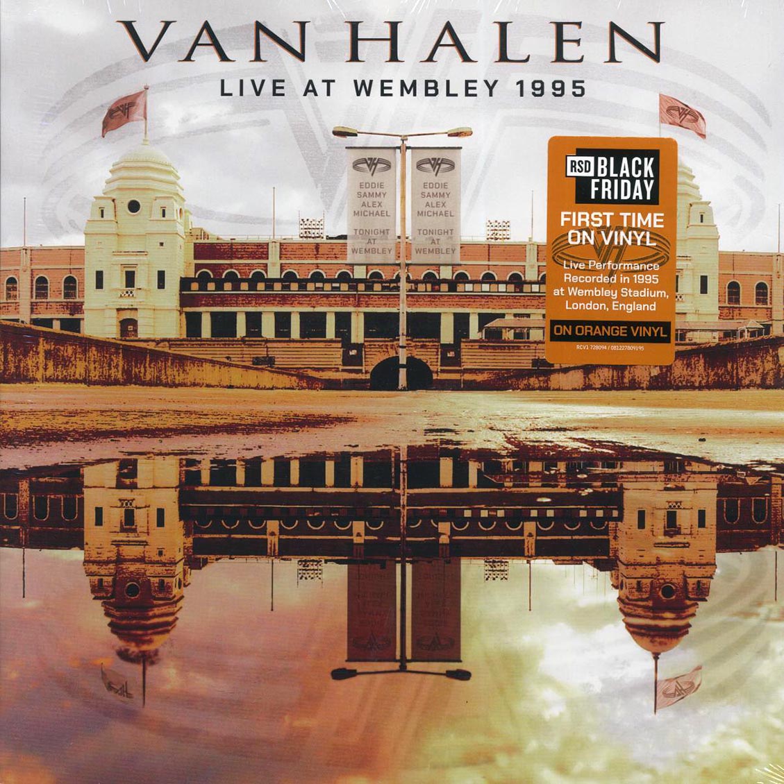 Van Halen - Live At Wembley 1995 (RSD 2025) (orange vinyl) - Vinyl LP