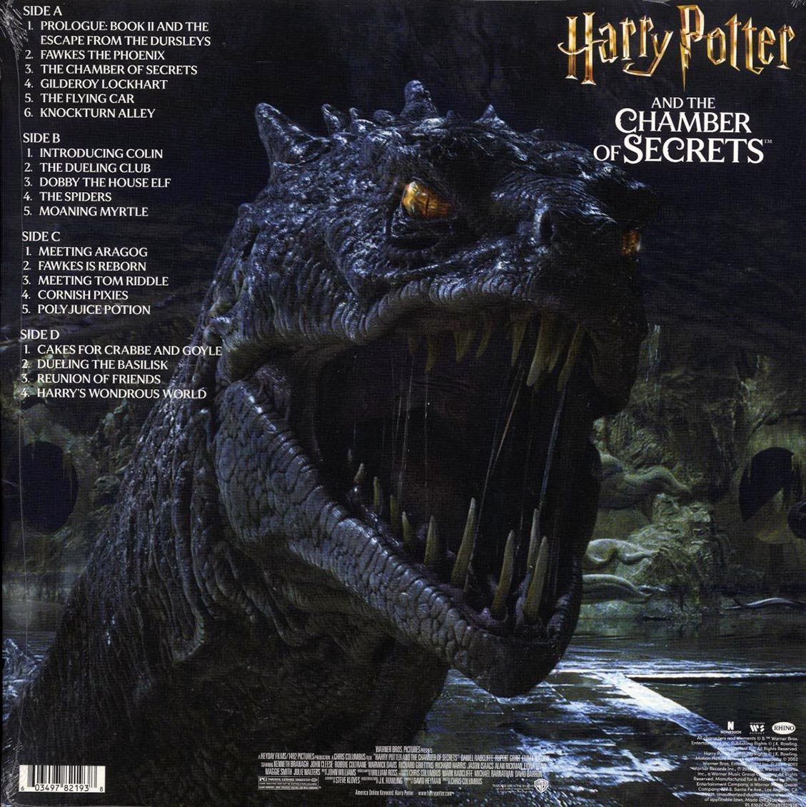 John Williams - Harry Potter And The Chamber Of Secrets: Original Motion Picture Soundtrack (2xLP) - Vinyl LP, LP