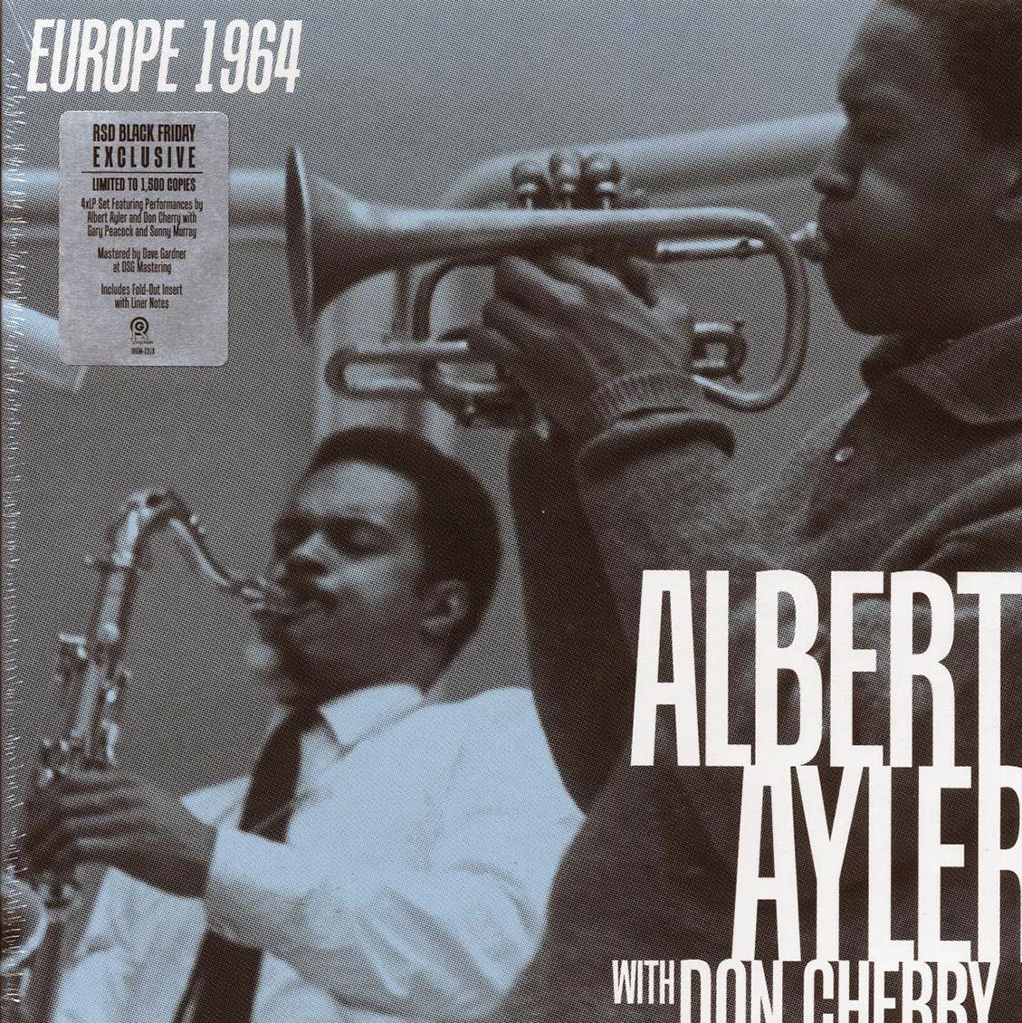 Albert Ayler, Don Cherry - Europe 1964 (RSD 2025) (ltd. ed.) (4xLP) (box set) - Vinyl LP