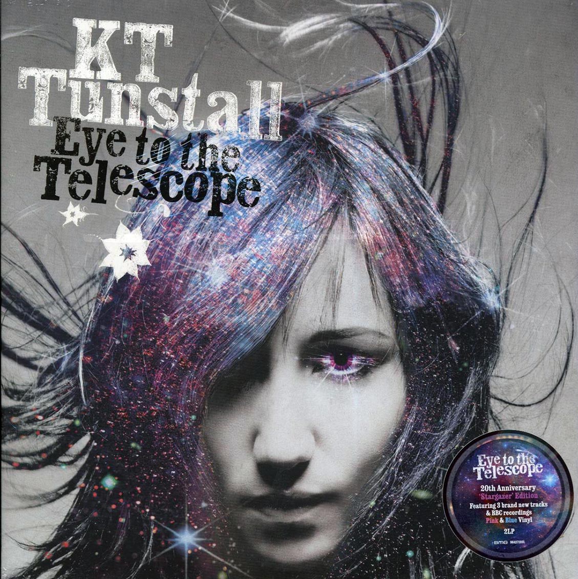 KT Tunstall - Eye To The Telescope: Stargazer Edition (20th Anniv. Ed.) (+3 bonus tracks) (2xLP) (pink/blue vinyl) - Vinyl LP