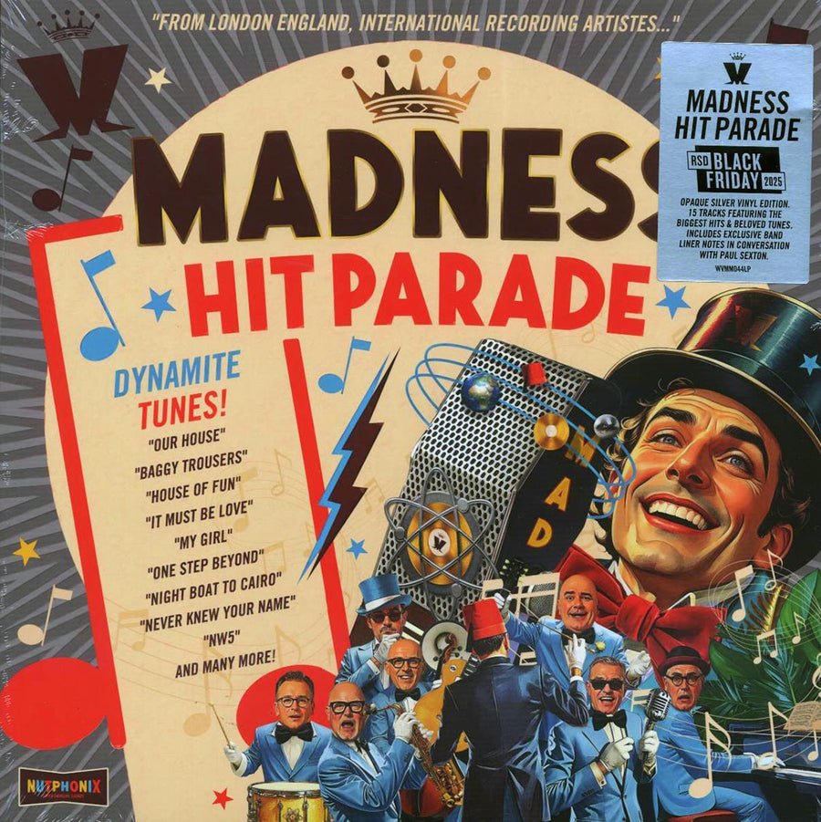 Madness - Hit Parade: Dynamite Tunes! (RSD 2025) (opaque silver vinyl) - Vinyl LP, LP